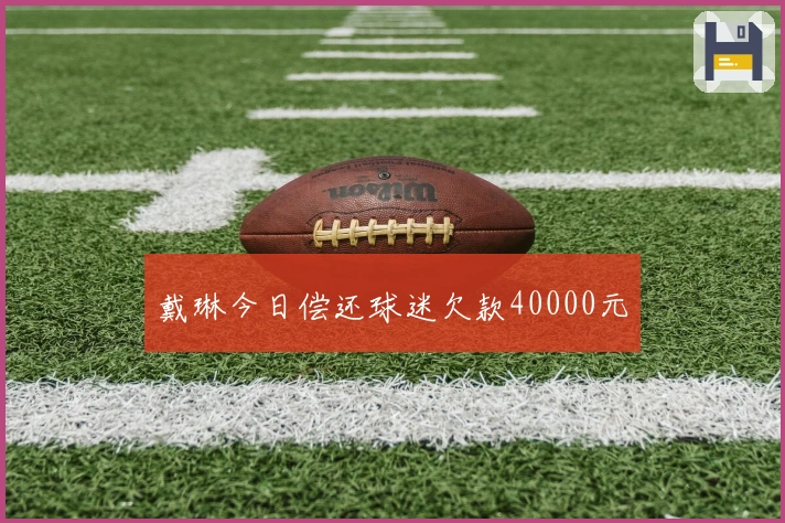 戴琳今日偿还球迷欠款40000元